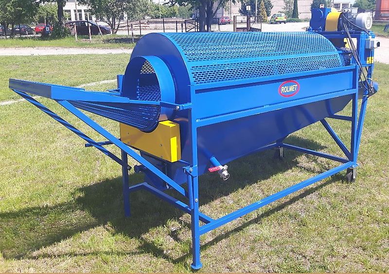 Rolmet Trommelwaschmaschine / Vegetables washing / Machine Laveuse de légume / Lavatrice agroalimentare / Барабанная мойка / Płuczka bębnowa PB-1