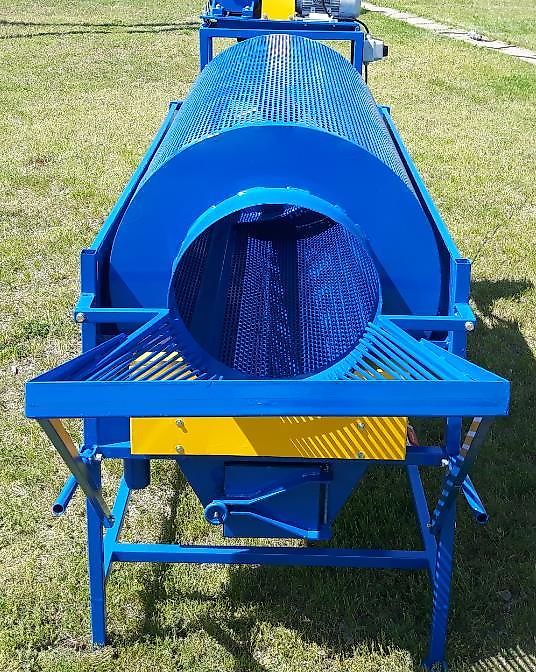 Rolmet Trommelwaschmaschine / Vegetables washing / Machine Laveuse de légume / Lavatrice agroalimentare / Барабанная мойка / Płuczka bębnowa PB-1