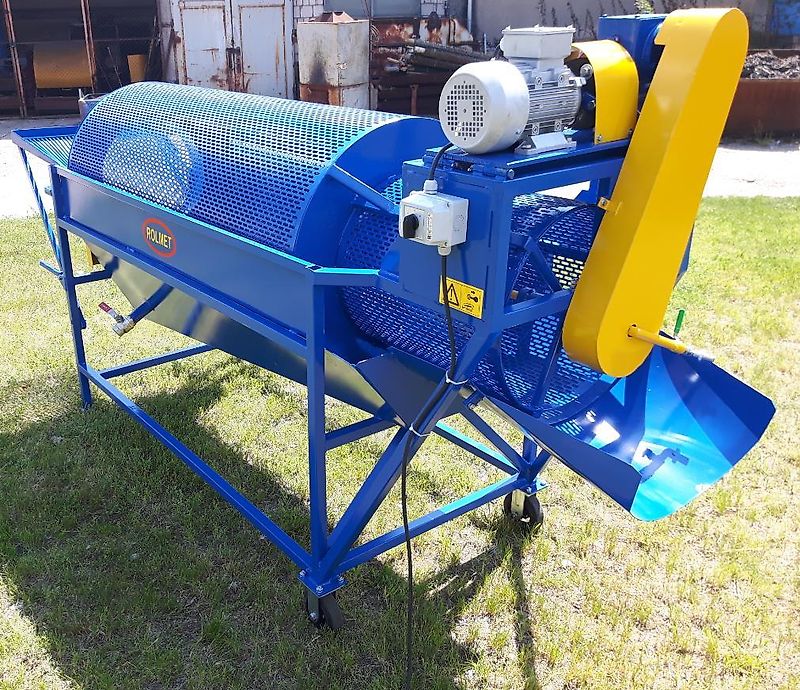 Rolmet Trommelwaschmaschine / Vegetables washing / Machine Laveuse de légume / Lavatrice agroalimentare / Барабанная мойка / Płuczka bębnowa PB-1