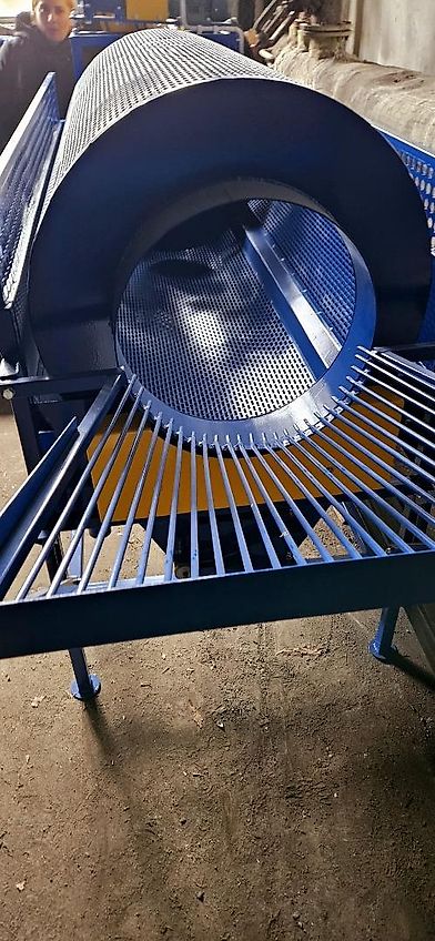 Rolmet Trommelwaschmaschine / Vegetables washing / Machine Laveuse de légume / Lavatrice agroalimentare / Барабанная мойка / Płuczka bębnowa PB-1