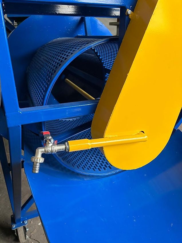 Rolmet Trommelwaschmaschine / Vegetables washing / Machine Laveuse de légume / Lavatrice agroalimentare / Барабанная мойка / Płuczka bębnowa PB-1