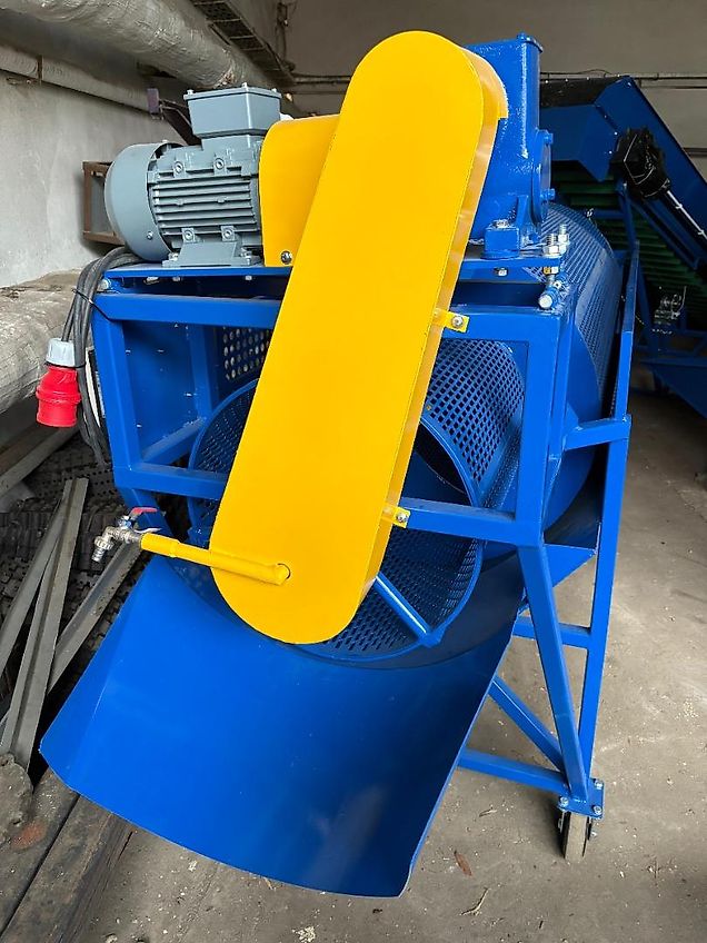 Rolmet Trommelwaschmaschine / Vegetables washing / Machine Laveuse de légume / Lavatrice agroalimentare / Барабанная мойка / Płuczka bębnowa PB-1