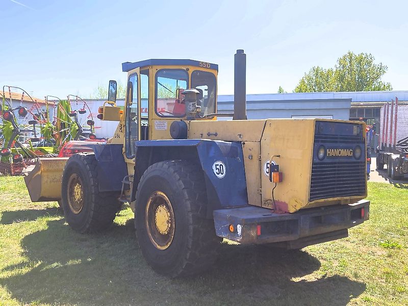 Hanomag 55 D - Überladehöhe über 4 m