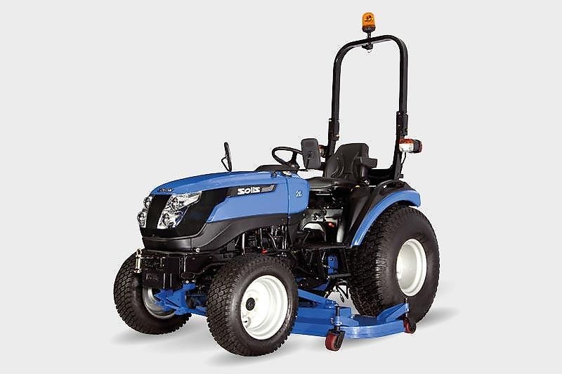 Solis 26 HST Frontlader Kleintraktor Ackerstollenbereifung