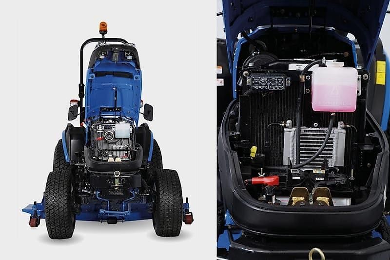 Solis 26 HST Frontlader Kleintraktor Ackerstollenbereifung