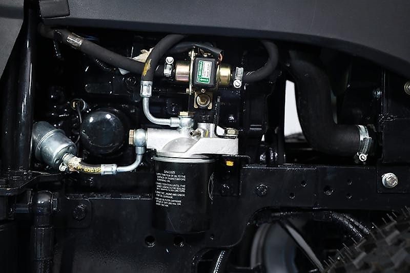 Solis 26 HST Frontlader Kleintraktor Ackerstollenbereifung