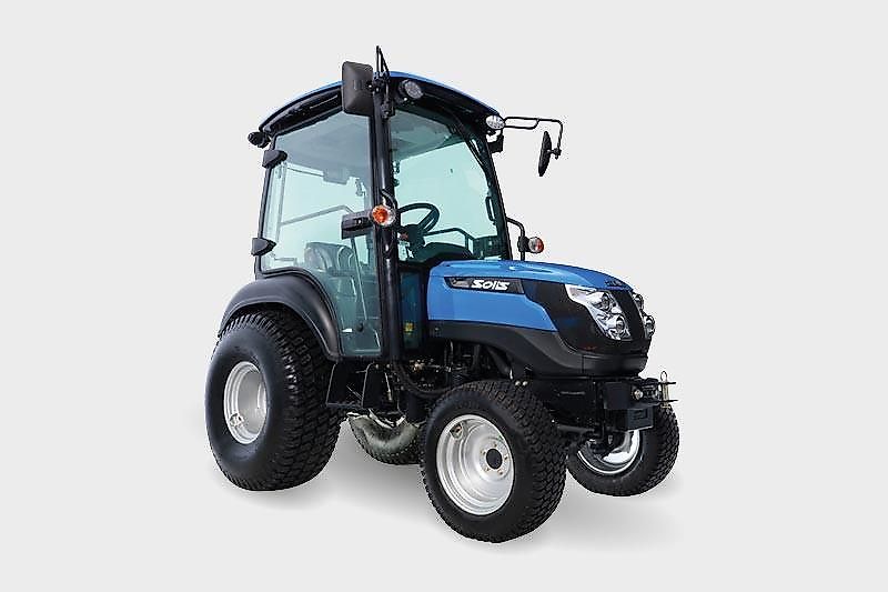Solis 26 HST Kabine Kleintraktor Galaxy Pro Bereifung STVO