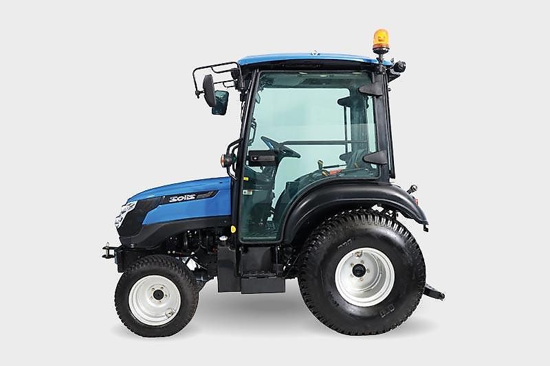 Solis 26 HST Kabine Kleintraktor Galaxy Pro Bereifung STVO