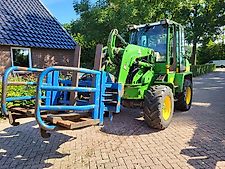 Ahlmann AZ 85 T shovel met lepels en balenklem