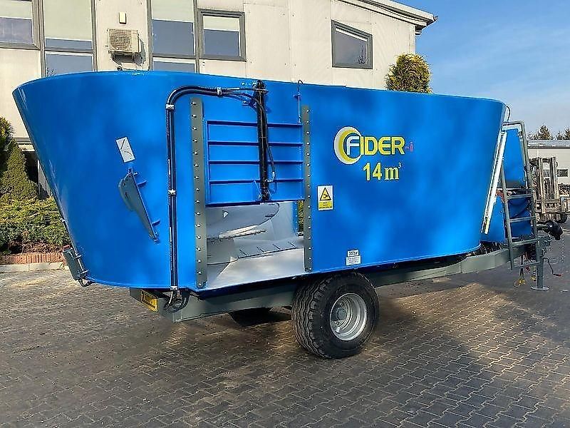Zamet Futtermischwagen / Feed mixer / Melangeuse / Carro miscelatore / Distribuidor de pienso / Кормораздатчик / Wóz paszowy 14 m3