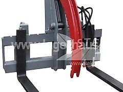 Stekro HOLZGREIFER MIT NIEDERHALTER UND EUROAUFNAHME