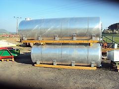 AGRITECH Wasserfass Wasserfass 2000 L