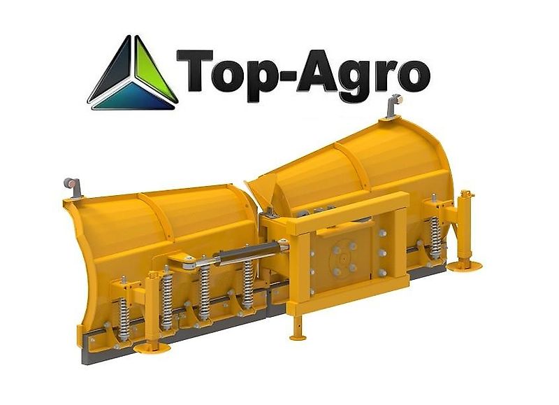Top-Agro Schneeschild Schneepflug VARIO Serie PRO 2,5m SHP-SV25 ROBUST WINTERAKTION