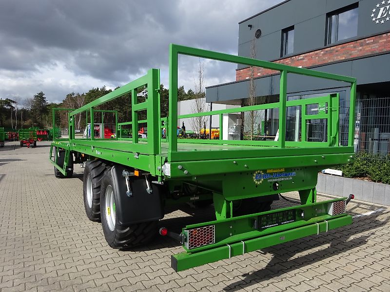 Pronar Flachwagen für Ballen- Kartoffelkisten- Gemüsekisten- und Obstkistentransport, TO 23, 15 to, NEU