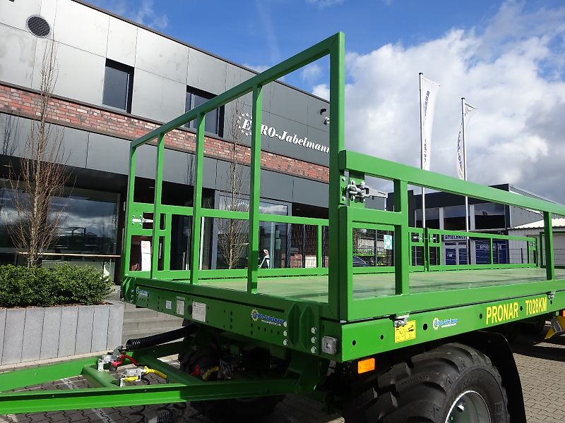 Pronar Flachwagen für Ballen- Kartoffelkisten- Gemüsekisten- und Obstkistentransport, TO 23, 15 to, NEU