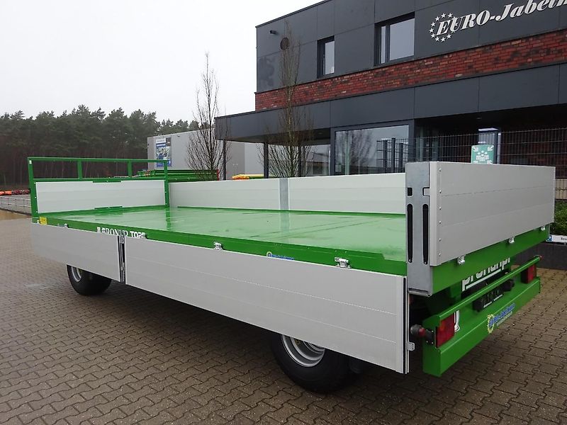 Pronar Ballenwagen Flachwagen mit ALU-Bordwände, NEU