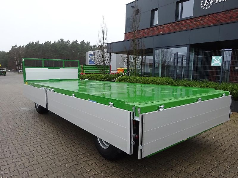 Pronar Ballenwagen Flachwagen mit ALU-Bordwände, NEU