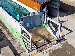 Automatische Siloabdeckung CABRIO Siloabdecksystem