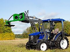 KELLFRI Zaunmäher Frontlader für Traktor Trommelmähwerk Kantenmäher Frontanbau