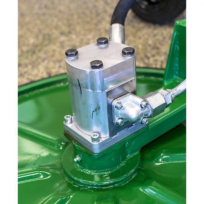 KELLFRI Zaunmäher Frontlader für Traktor Trommelmähwerk Kantenmäher Frontanbau