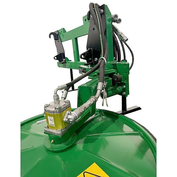 KELLFRI Zaunmäher Frontlader für Traktor Trommelmähwerk Kantenmäher Frontanbau