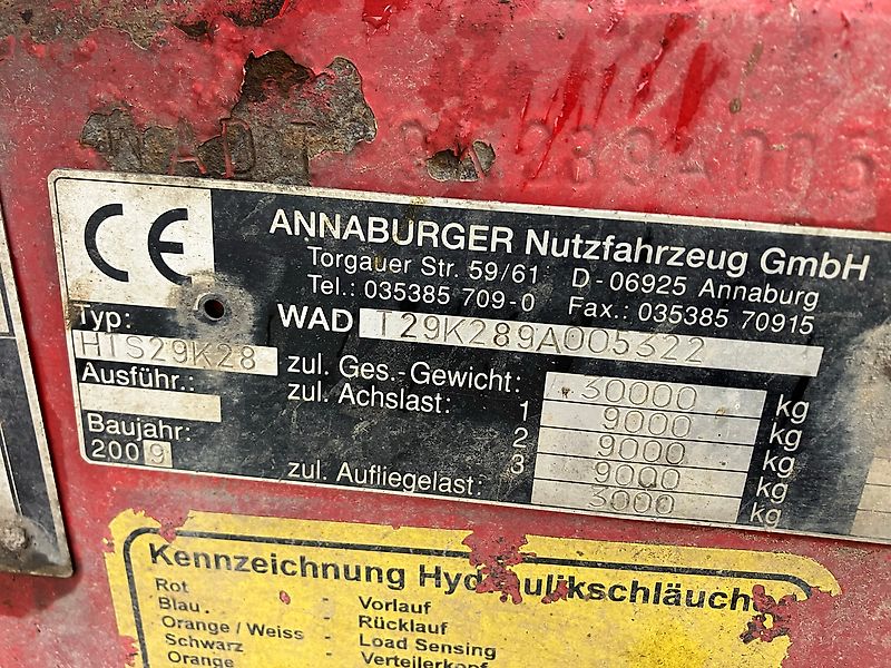 Annaburger HTS 29K.28 (29.28) Pumptankwagen