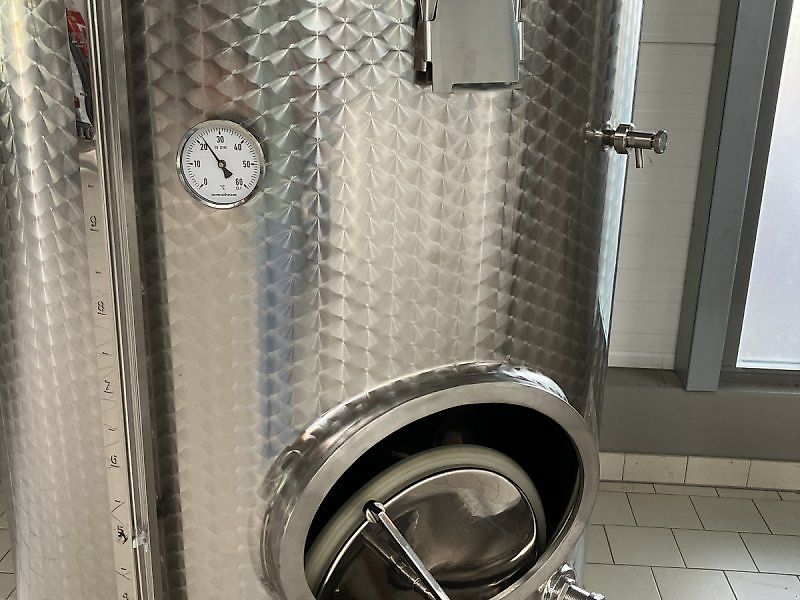 Letina 2.000 Liter Edelstahltank