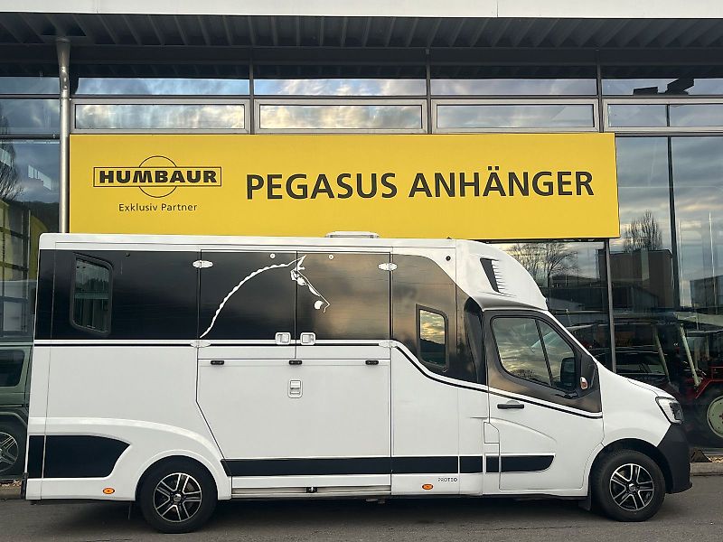 Renault Master Theault Proteo Pferdetransporter 5 Sitz