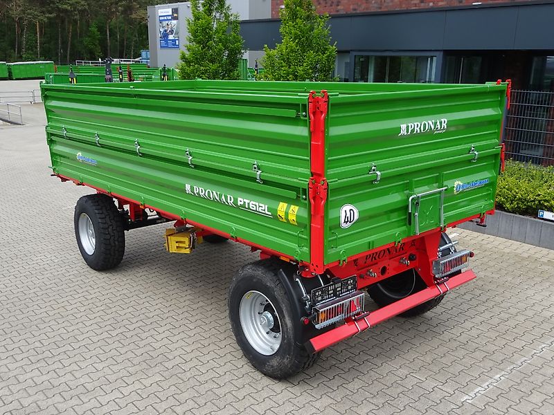 Pronar Anhänger, Zweiachsdreiseitenkipper, PT 612 L (Long), 16,8 to, Palettenbreite
