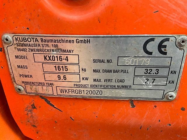 Kubota KX016-4G