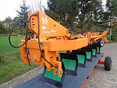Howard Howard Howard SP6 Schwenkpflug mit 265 cm Arbeitsbreite Gummistützrad mit hydraulischer Verstellung Pakerarmen für Schlepperleistungen um 200 PS sehr gut zur hohen Leistung der Swingplog für Kein Krone Lemken oder sonstiger Schwenkpflug leichte sandige &