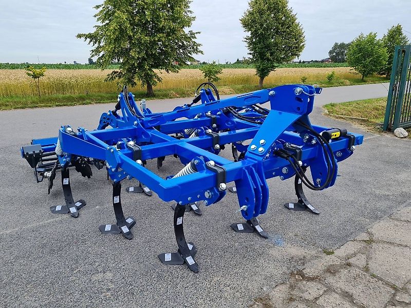 BM Maschinenbau Grubber, Mulchsaatgrubber mit Rohrstabwalze u. Scheibennachläufer