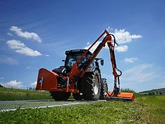 TIFERMEC GEO VISION 550P inkl. Mulchkopf T-130P Auslegemulcher /Böschungsmulcher für Traktor