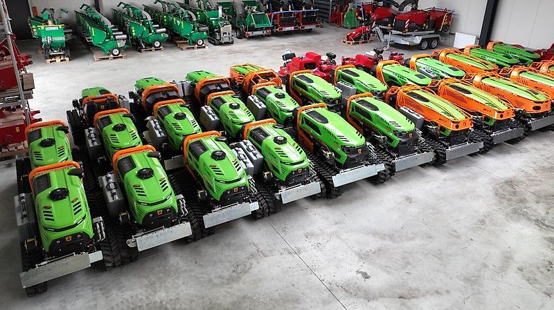 MDB LV400 PRO X Mulchraupe /Funkraupe /Mähraupe mit DRAGONE MTL-120 Mulchkopf