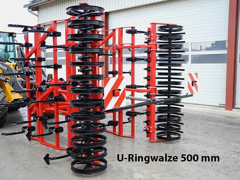 POM Leichtgrubber Meteor II 5,0m - optional mit APV Streuer