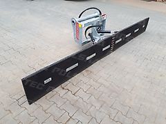 KREATEC Gummischieber/Schmutzschieber/Gülleschieber hydr. verzinkt