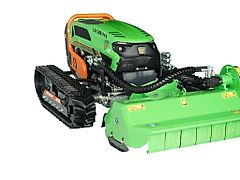 MDB LV500 PRO Mulchraupe /Funkraupe /Mähraupe mit DRAGONE V-130 Mulchkopf-