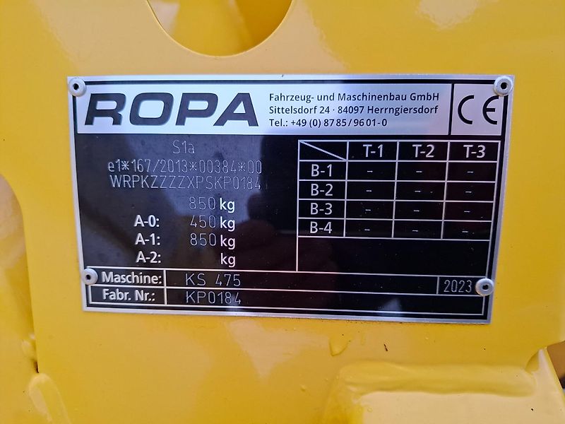 ROPA RKS 475
