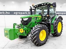 John Deere 6R 130 AutoQuad Plus 24/24 50 km/h, axle suspension and cab suspension, air brake, front PTO