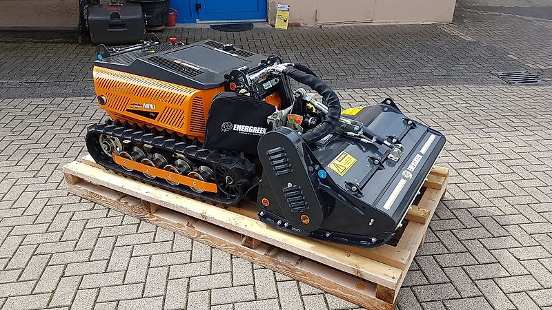 ENERGREEN Robo Mini mit Grünlandmulcher / Mähraupe auch zur Miete!