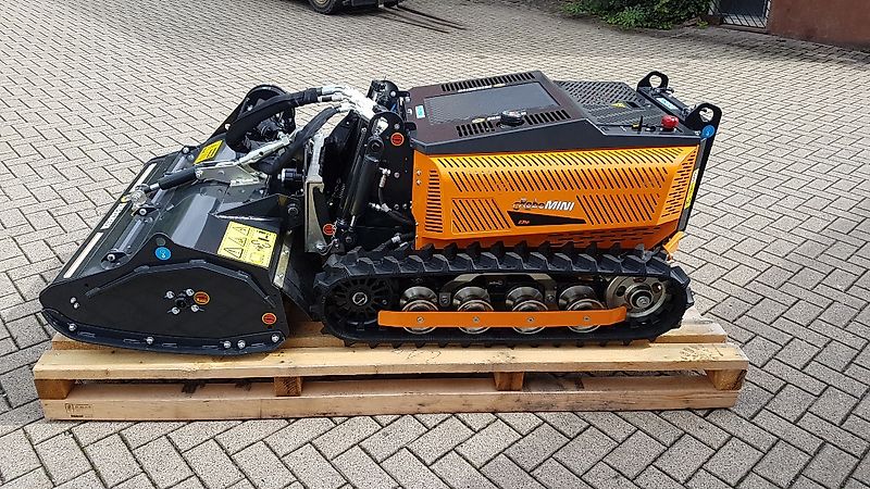 ENERGREEN Robo Mini mit Grünlandmulcher / Mähraupe auch zur Miete!