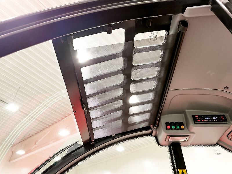 Faresin 9.70 HLS 74 telehandler with 7 ton and 8,8 m capacity, Joystick, pallet fork, bucket, 152 liter pump