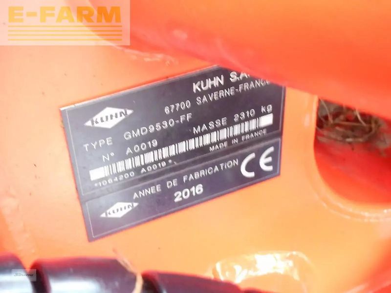Kuhn gmd 9530 ff