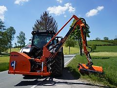 TIFERMEC GEO VISION 650P inkl. Mulchkopf T-130P Auslegemulcher /Böschungsmulcher für Traktor
