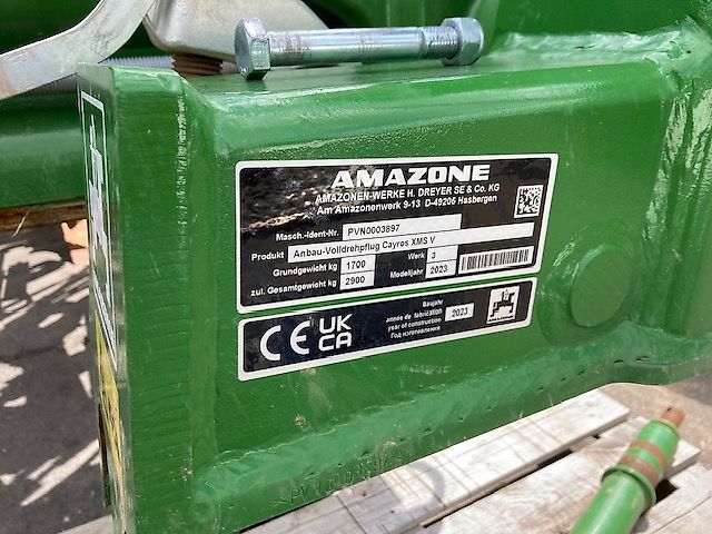 Amazone CAYROS XMS 950 VS 4-Schar