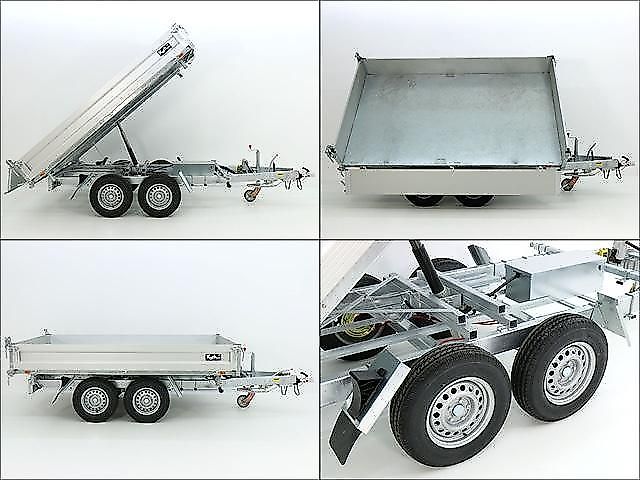 Unsinn Dreiseitenkipper UDK 175x366cm 3,5t|E-Pumpe|Notpumpe