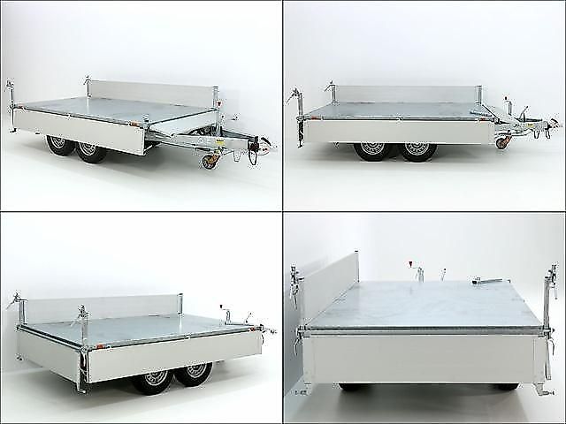 Unsinn Dreiseitenkipper UDK 175x366cm 3,5t|E-Pumpe|Notpumpe