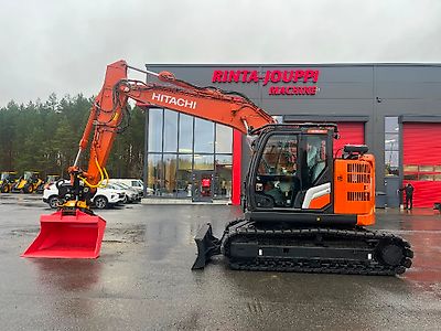Hitachi ZX 135 US-7 / Engcon+Pihdit, Kauha, Rasvari, HIENO Hitachi ZX 135 US-7 / Engcon+Pihdit, Kauha, Rasvari, HIENO
